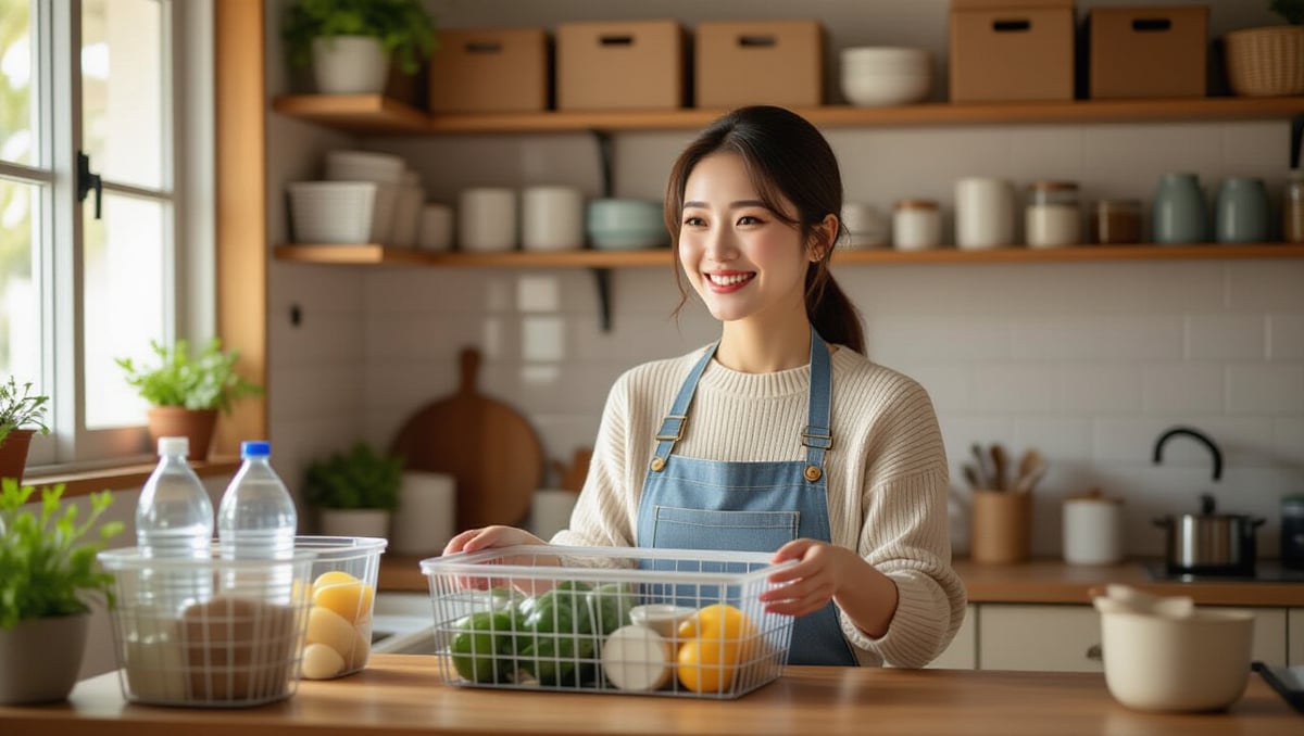 좁은 주방, DIY 선반으로 수납 끝! 셀프 제작 가이드 2 💡 좁은 주방, DIY 선반으로 똑똑하게!