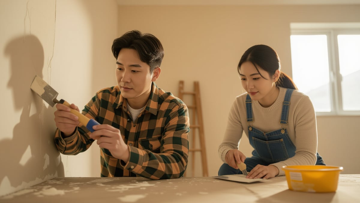 벽 천장 구멍 크랙 셀프 보수 완벽 가이드 3 🛠️ 손상 유형별 셀프 보수 가이드