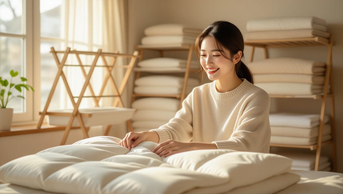 장마철 침구 꿉꿉함 탈출! 뽀송함 되찾는 건조대 활용법 3 💡 침구 건조대, 우리 집에 맞는 선택은?