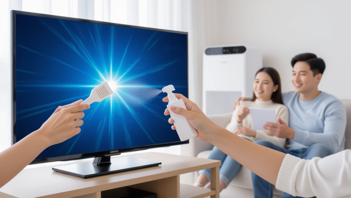 TV 화면 손상 없이 깨끗하게! 청소법 총정리 6 ✨ 깨끗한 TV 화면 오래 유지하는 팁