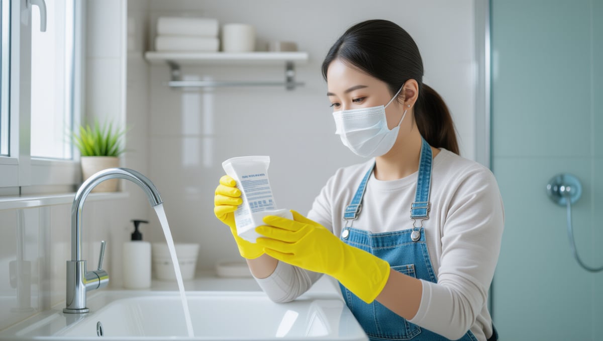 화장실 곰팡이 찌든 때 원인부터 예방까지 총정리 5 ⚠️ 안전이 최우선! 청소 전후 필수 주의사항