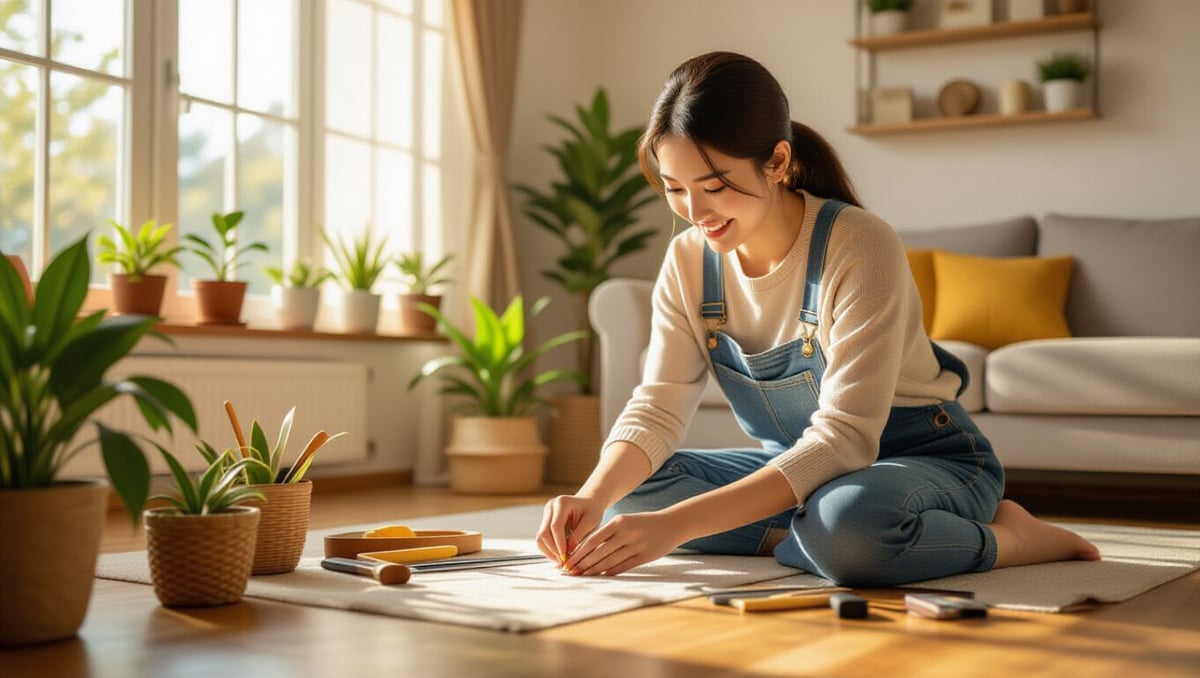 다이소 우드퍼티로 거실 마루 흠집, 들뜸 셀프 보수 3 🛠️ 셀프 마루 보수, 시작 전 필수 준비물과 점검