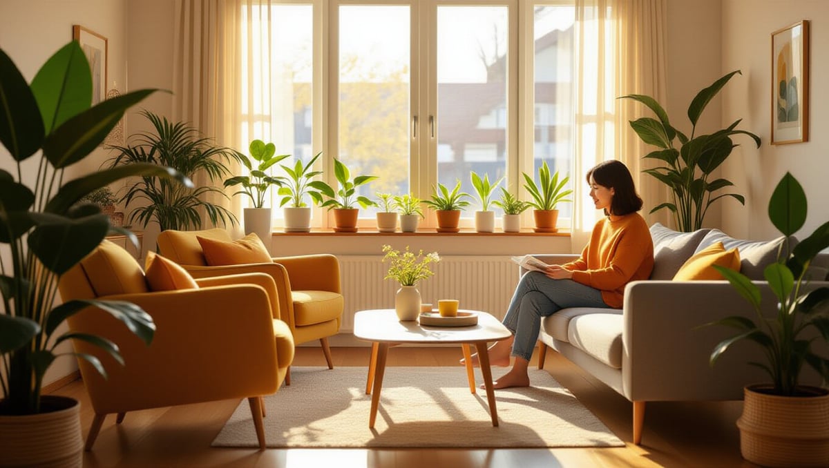 북향집 빛 부족 해결! 식물 잘 키우는 조명 & 관리법 4 🛋️ 가구 배치로 빛길 확보하기