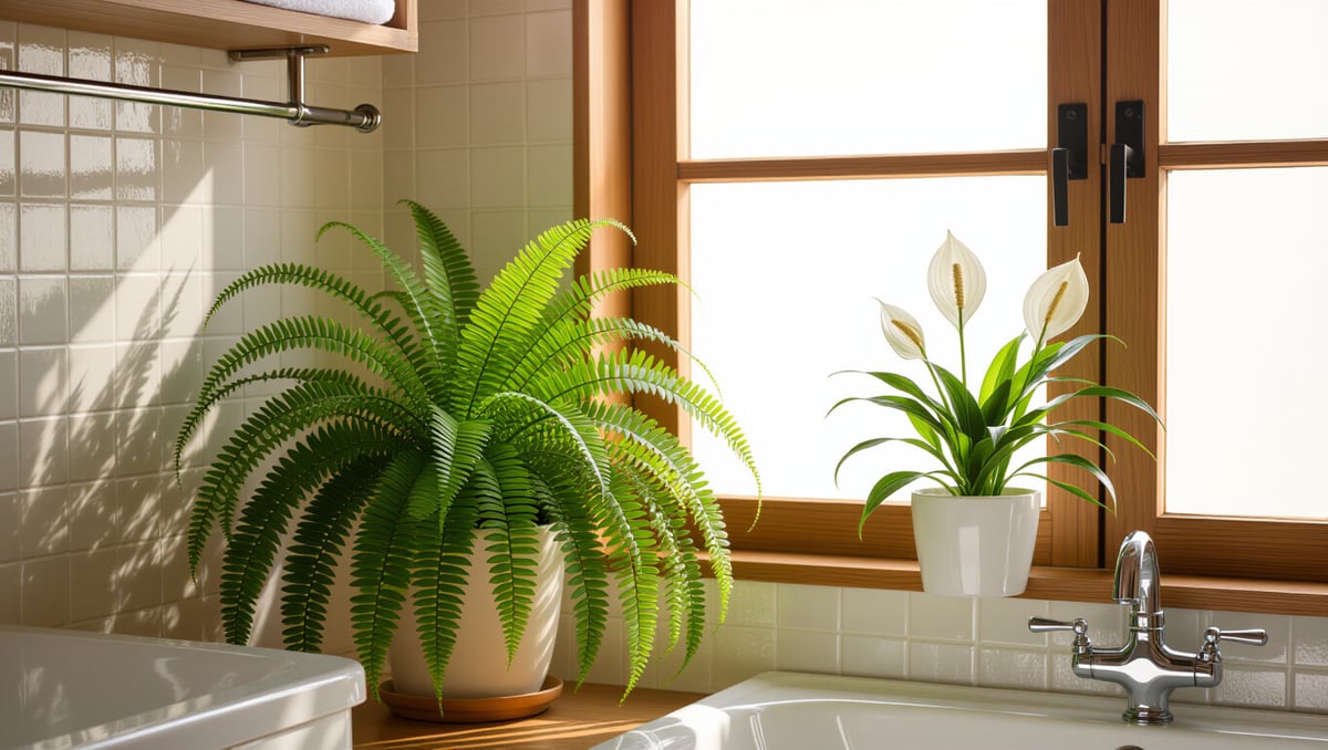 습한 욕실·주방, 식물로 쾌적하게! 곰팡이 예방 & 공기 질 개선 3 🔍 습한 공간 맞춤 식물 선택 & 관리