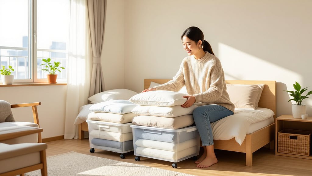 7평 원룸 침대 배치, 콘센트부터 공간 효율까지 5 📌 숨겨진 공간, 200% 활용하는 꿀팁!