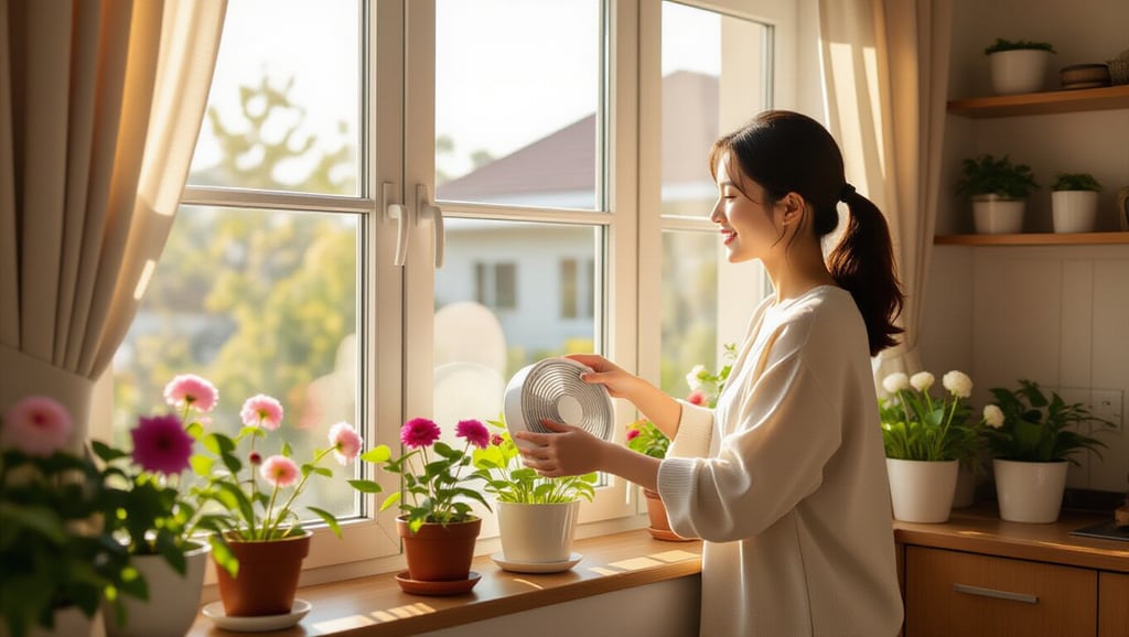 집안 냄새 제거! 쾌적한 생활 비법 2 🌬️ 쾌적한 집의 시작, 효과적인 환기법