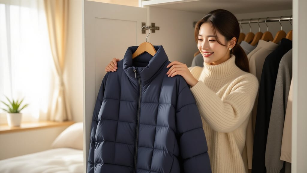 구스 패딩 세탁부터 보관까지, 털 뭉침 없이 관리하는 방법 3 📦 구스 패딩 수명 연장을 위한 세탁 후 보관 및 관리법