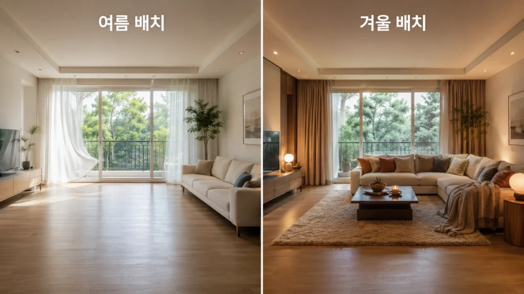 공기 순환 좋아지는 가구 배치법, 벽에서 몇 cm가 정답일까 5 가구배치법555