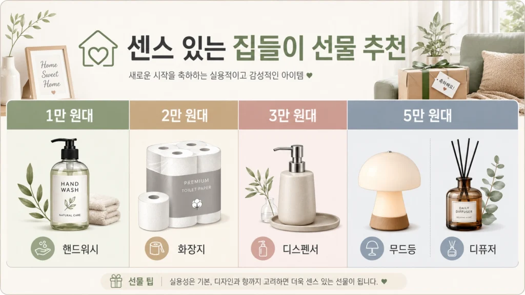 집들이 선물 뭐 사지? 받는 사람이 진짜 좋아한 것만 3 집들이선물2